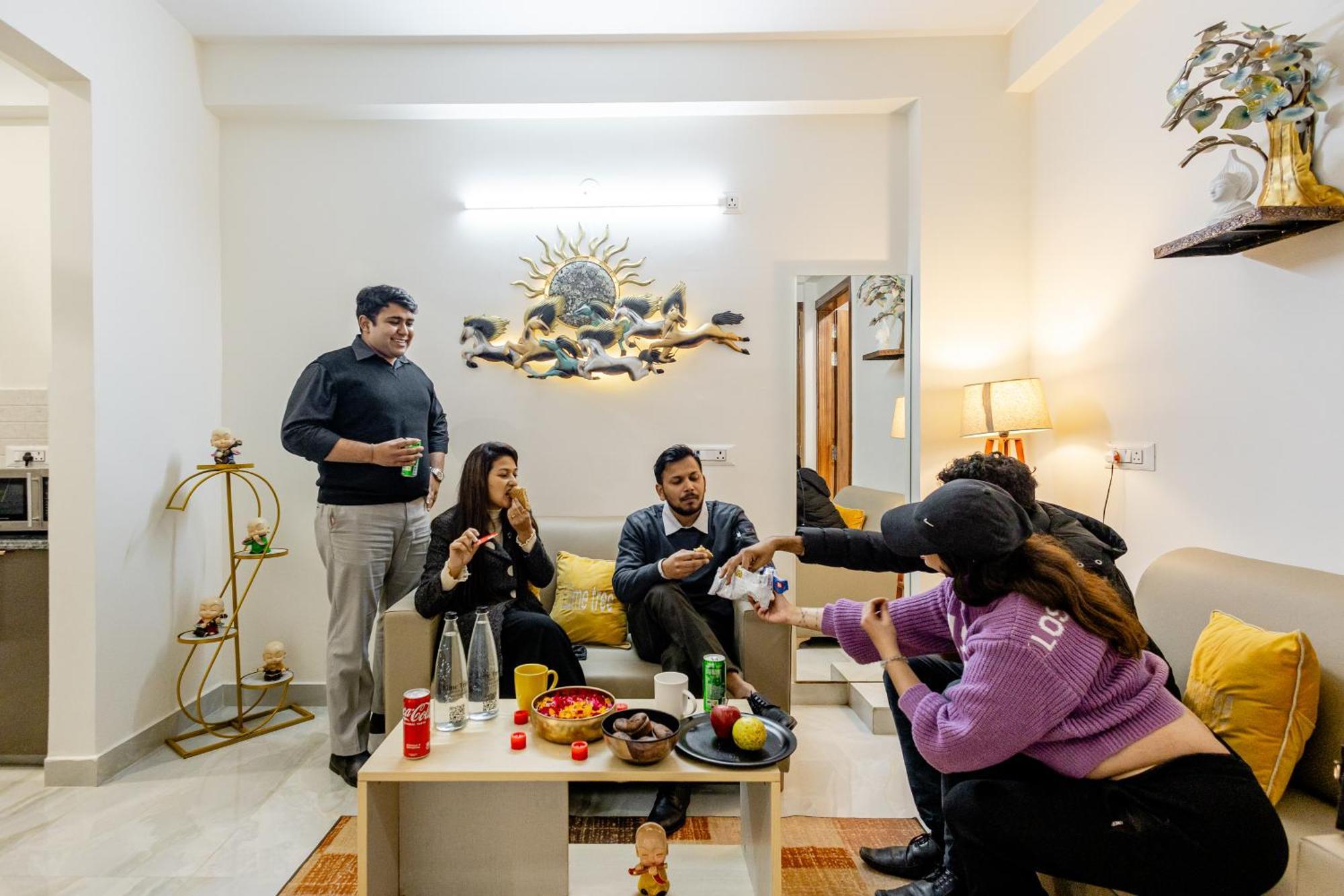 Lime Tree Service Apartment Golf Course Road, Gurgaon Exterior foto